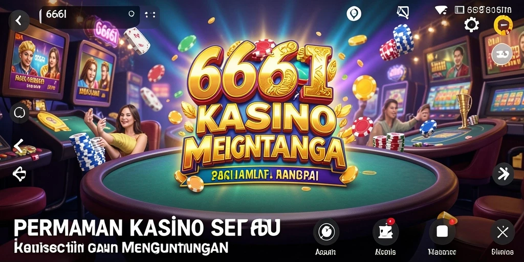 Tampilan gameplay 666I yang menegangkan dan menghibur.