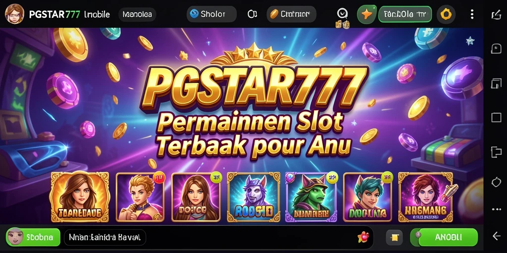 Screenshot PGSTAR777 menampilkan gameplay slot yang menarik dan interaktif.